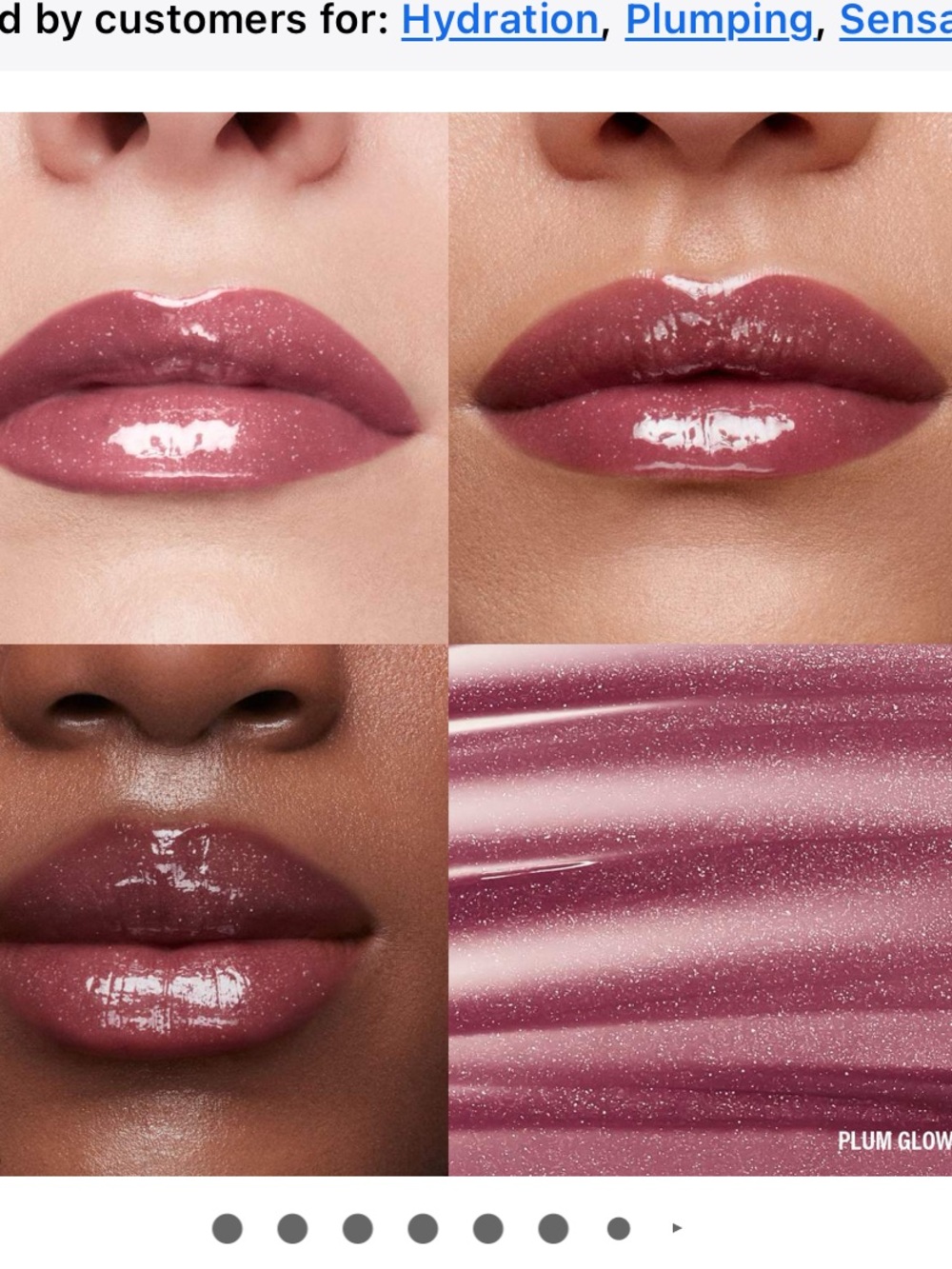 Makeup by Mario plum glow MOISTUREGLOW™ PLUMPING LIP SERUM